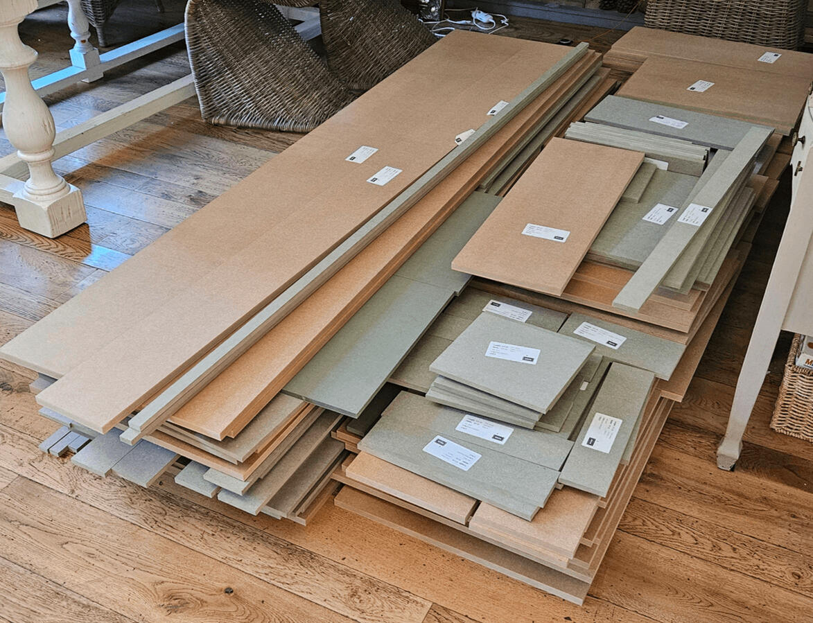 EACH PIECE COMES LABELLED FOR EASY REFERENCE